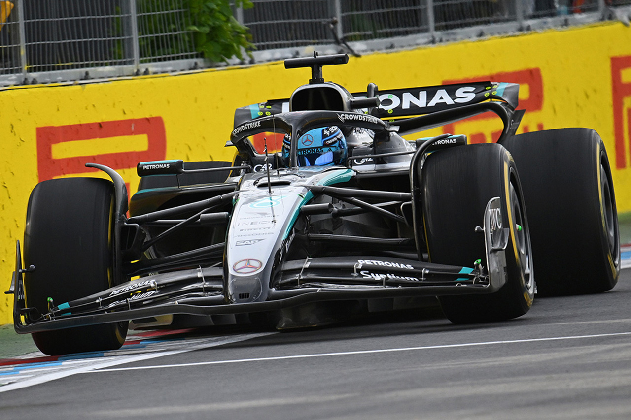 F1カナダGP初日 ピレリ総括:ラッセル最速 メルセデスPU勢が上位独占