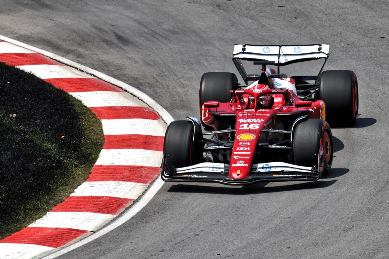 フェラーリF1 シャルル・ルクレールのFP2欠場を発表 シャシー交換が必要に