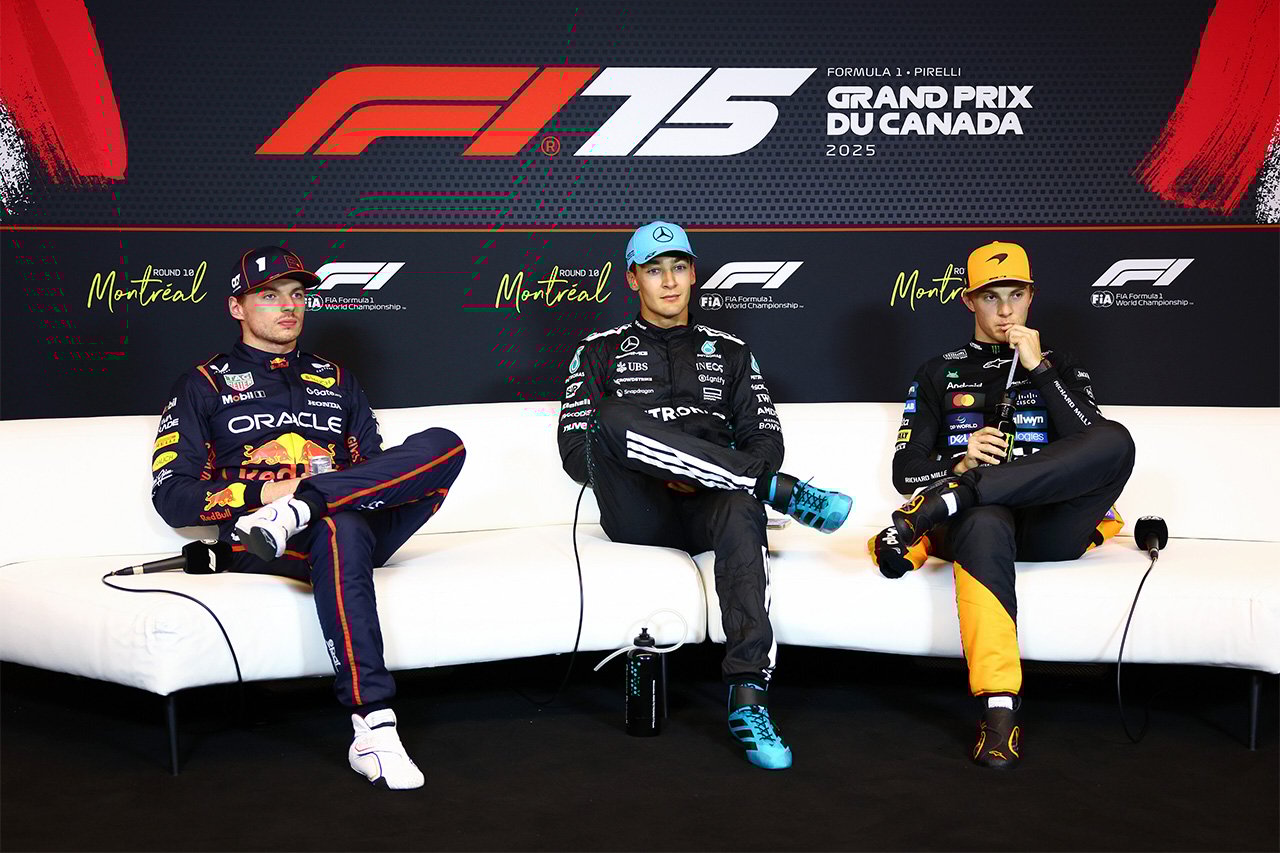 2025年F1 カナダGP 予選:トップ3インタビュー&記者会見全文