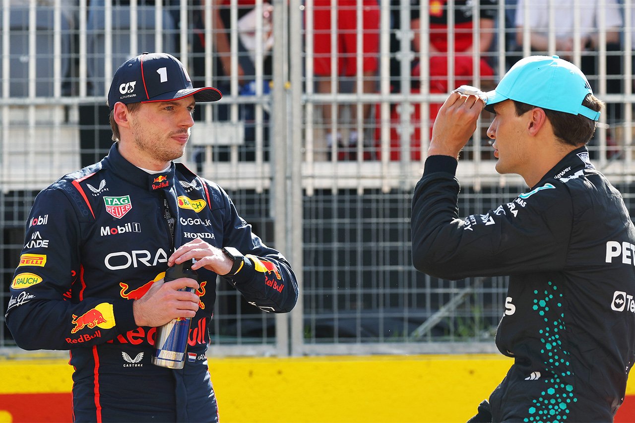 ジョージ・ラッセル フェルスタッペンを挑発「F1ペナルティポイントは僕の味方」