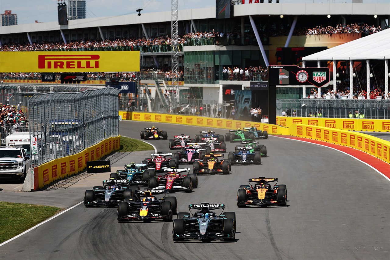 2025年F1 カナダGP 決勝 ハイライト動画:角田裕毅は12位