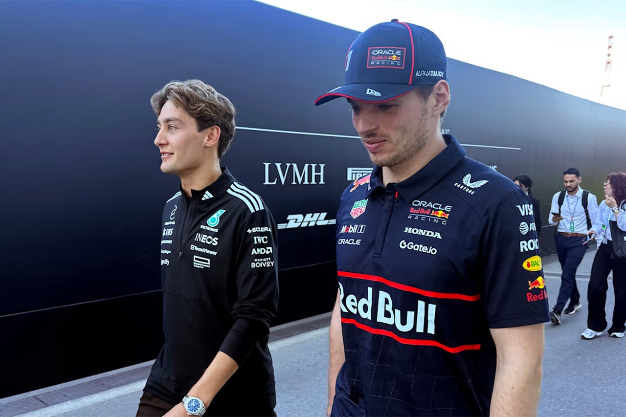 ジョージラッセルとマックス・フェルスタッペン 2025年のF1世界選手権 カナダグランプリ