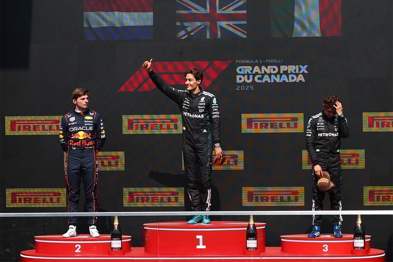 ジョージ・ラッセル カナダGP F1 メルセデスAMG・ペトロナス・モータースポーツ