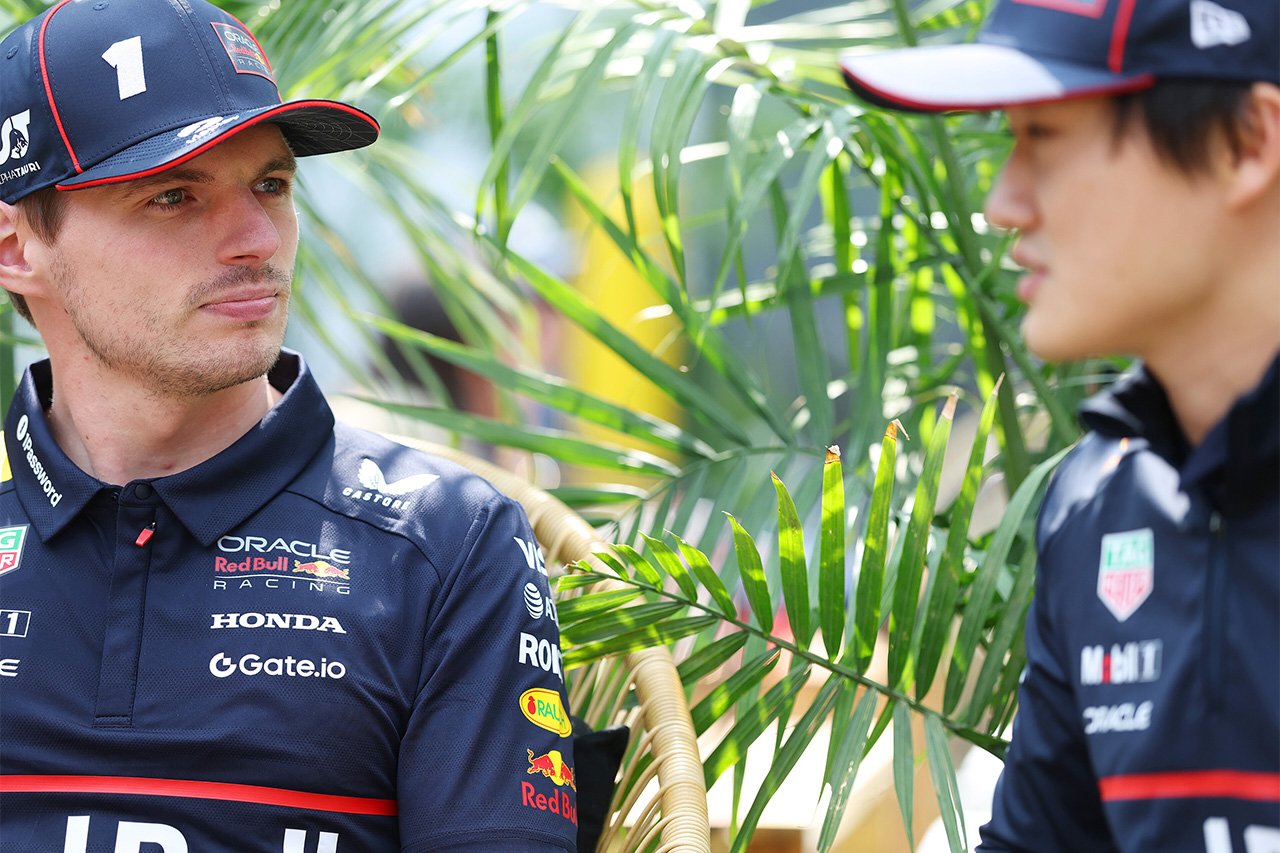 角田裕毅 レッドブルF1で苦戦続く フェルスタッペン「彼自身が示すしかない」