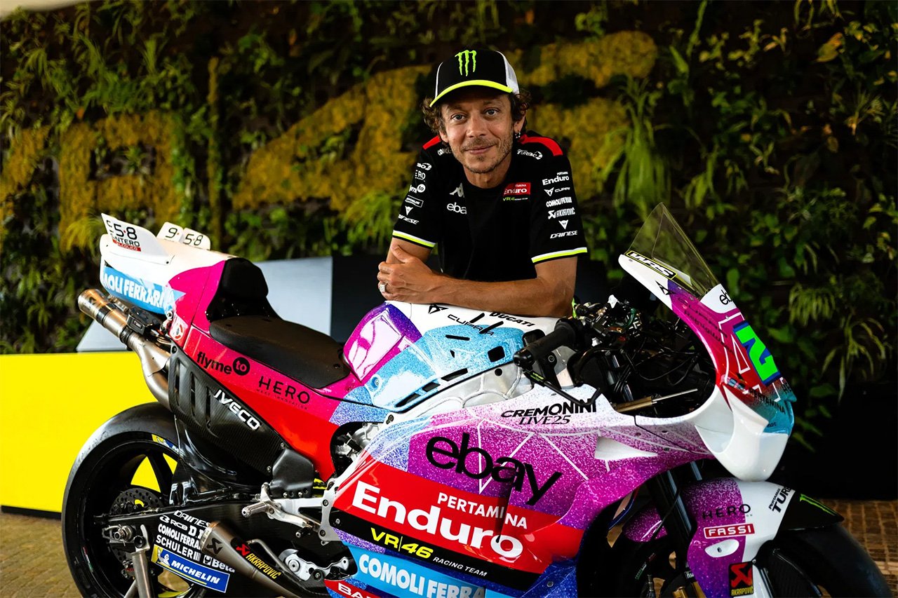 MotoGP:VR46の母国イタリアGP特別リバリーをバレンティーノ・ロッシが発表