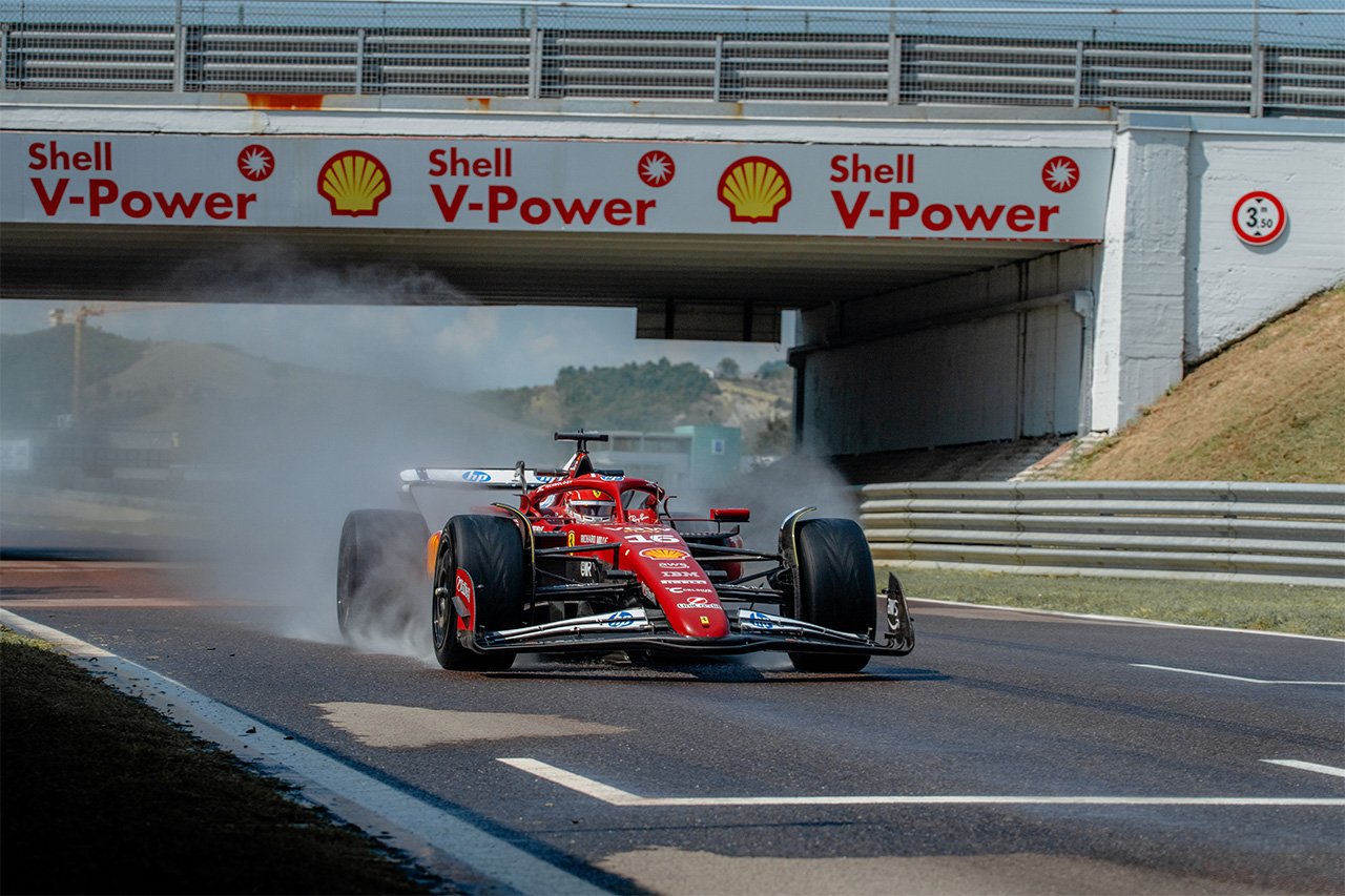 2026年F1用インター&ウェットタイヤのピレリ開発テストをフェラーリが実施