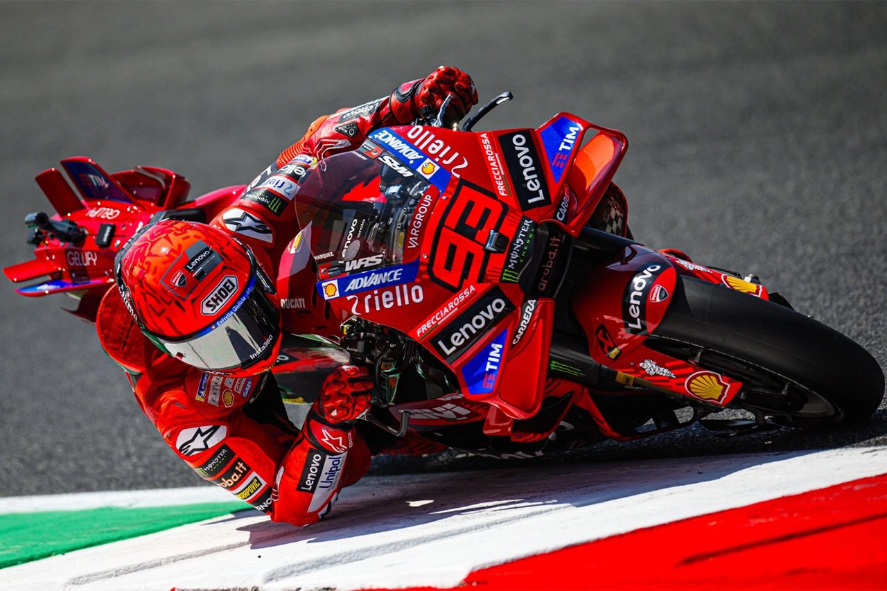 MotoGP:マルク・マルケスがスタート大失敗もイタリアGPスプリントを制す
