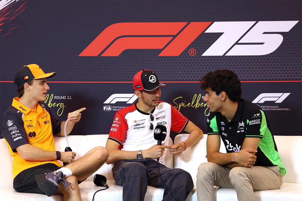 F1オーストリアGP:記者会見 Part.2 - ピアストリ、オコン、ボルトレト