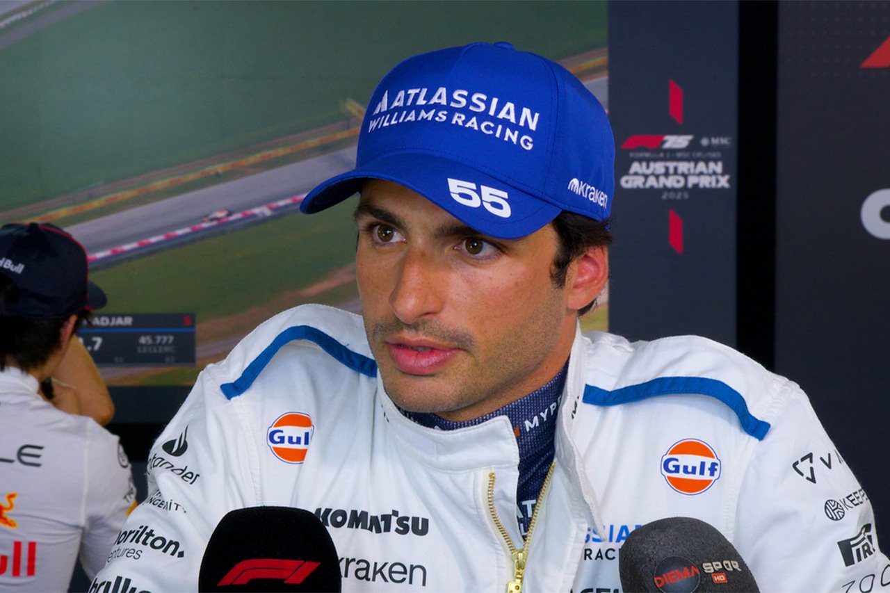 カルロス・サインツJr. F1オーストリアGP予選「車は壊れて運転不能だった」