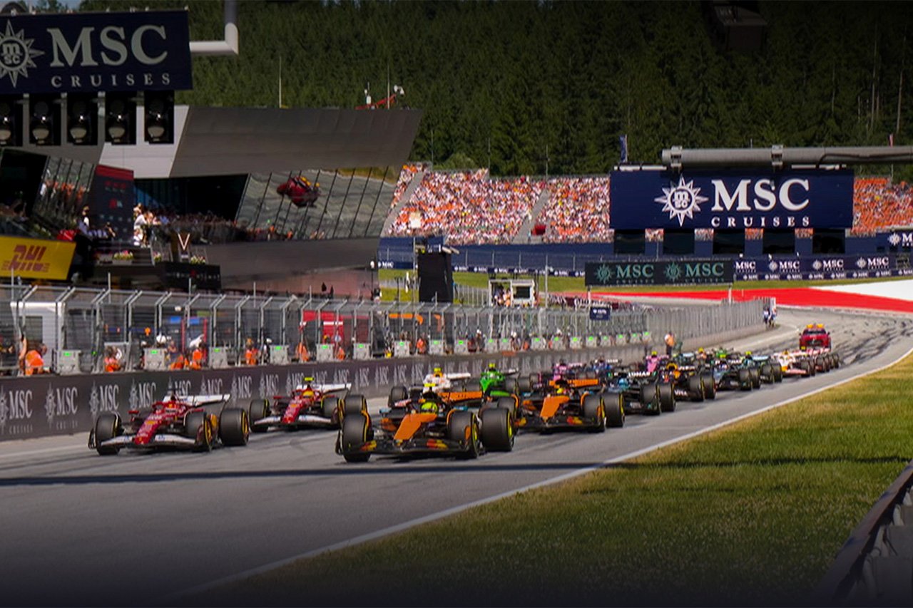 角田裕毅は最下位16位 … F1オーストリアGP 決勝:結果・タイムシート