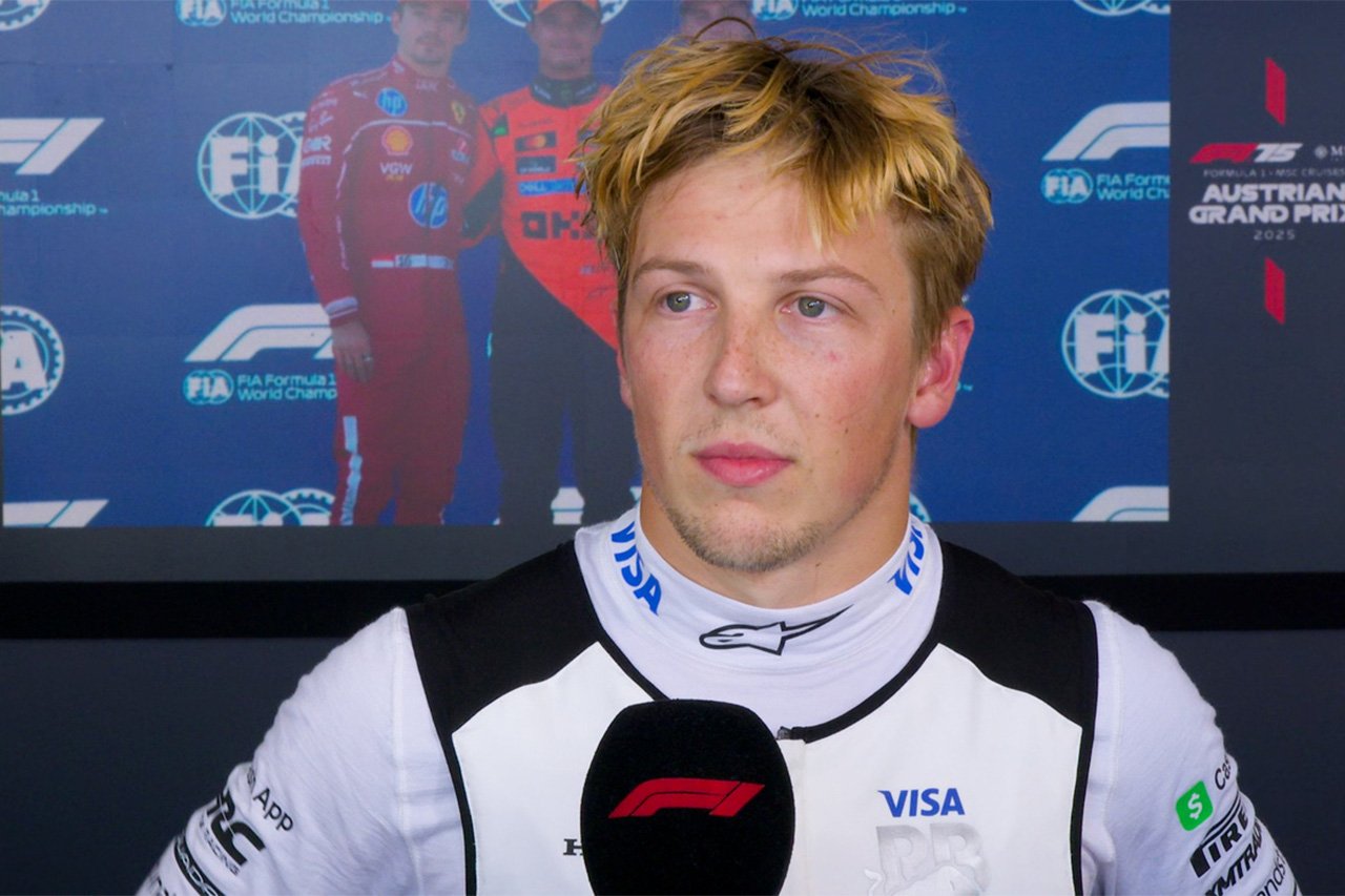 リアム・ローソン F1オーストリアGP予選「ようやく結果を出せた 本番は明日」
