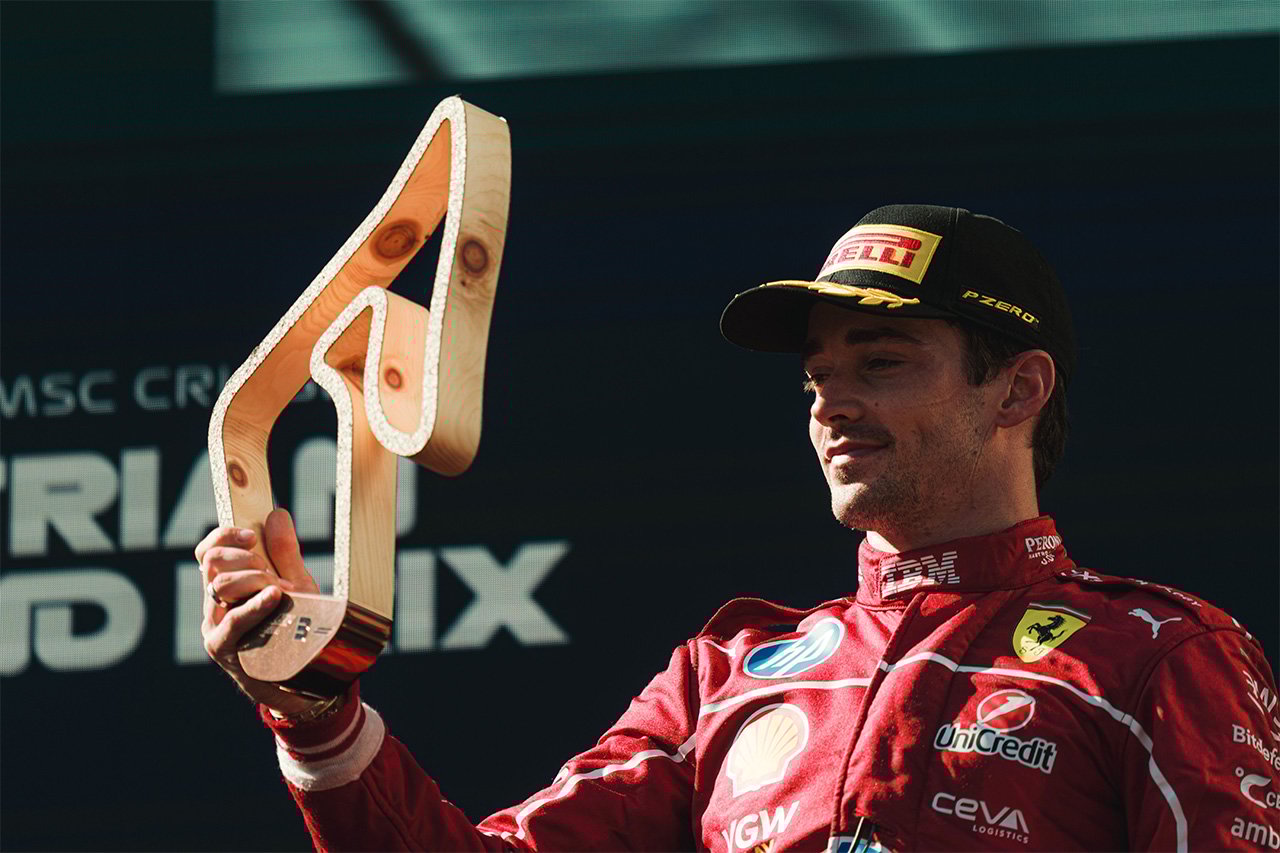 シャルル・ルクレール F1オーストリアGP3位表彰台「方向性は正しいと思う」