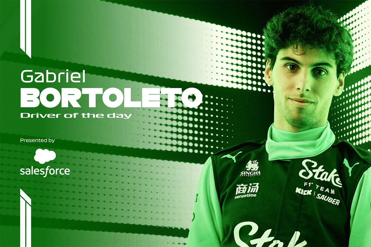 2025年F1 オーストリアGP:ガブリエル・ボルトレトがDRIVER OF THE DAY
