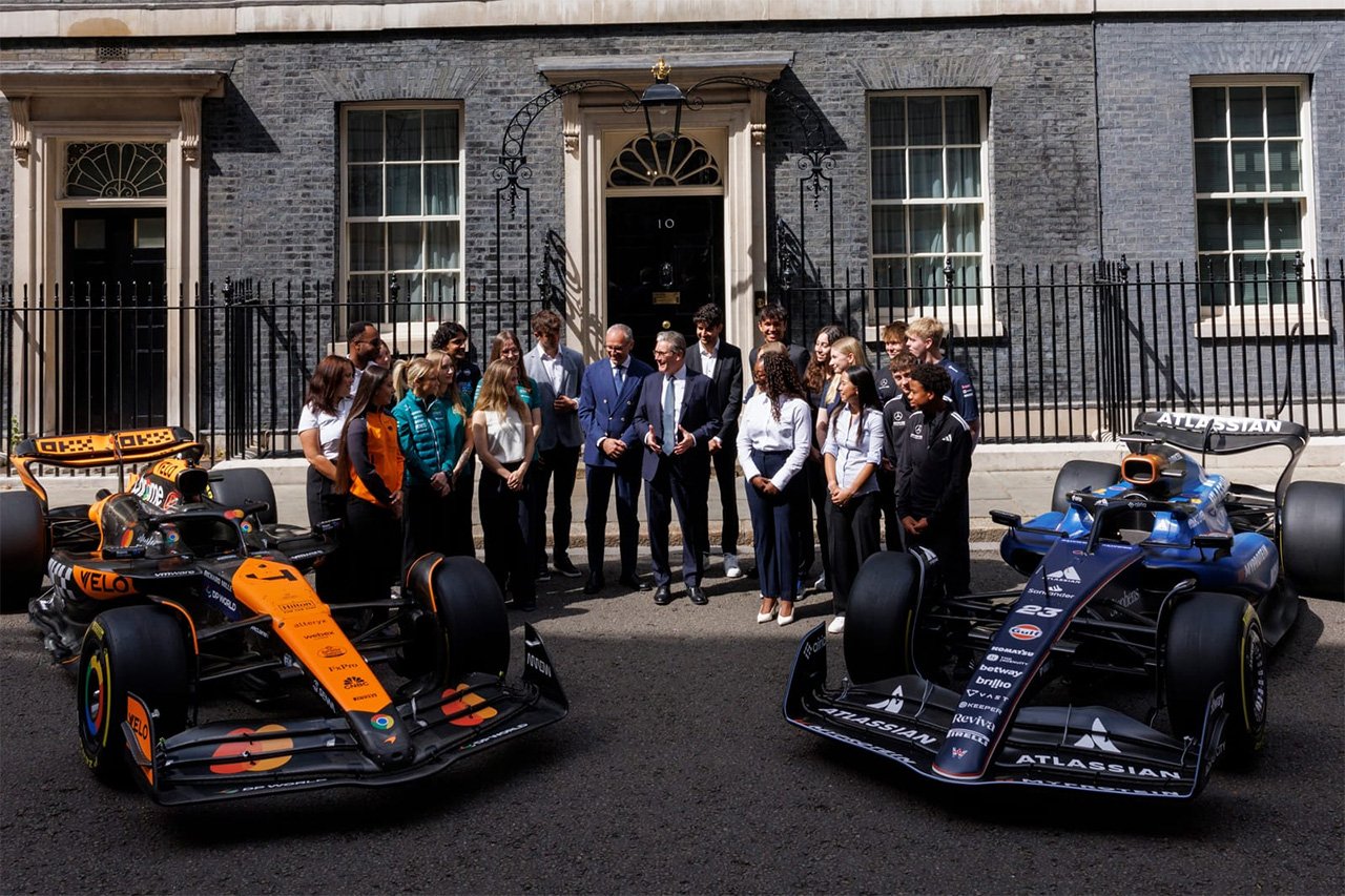 F1と英政府が異例の接近 スターマー首相が官邸で記念レセプション開催