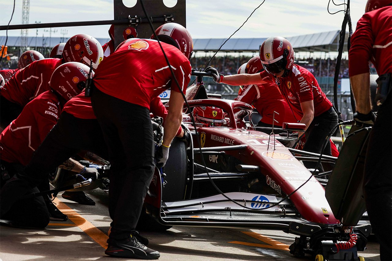 シャルル・ルクレール F1 イギリスGP スクーデリア・フェラーリ