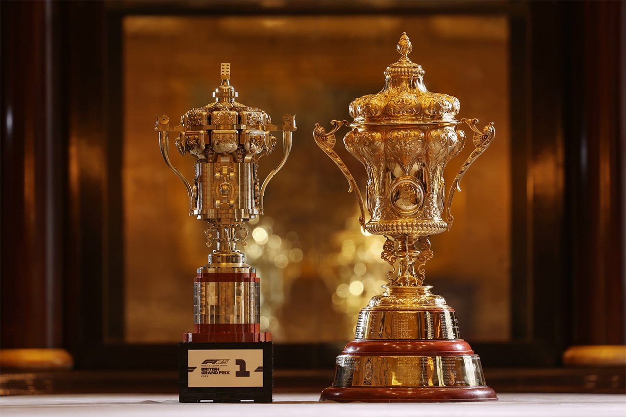 トロフィー イギリスGP F1 イギリスグランプリ 2025年のF1世界選手権 レゴ