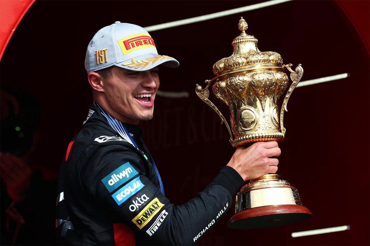 ランド・ノリス 地元F1イギリスGPで歓喜の勝利「この瞬間は一生の宝物」