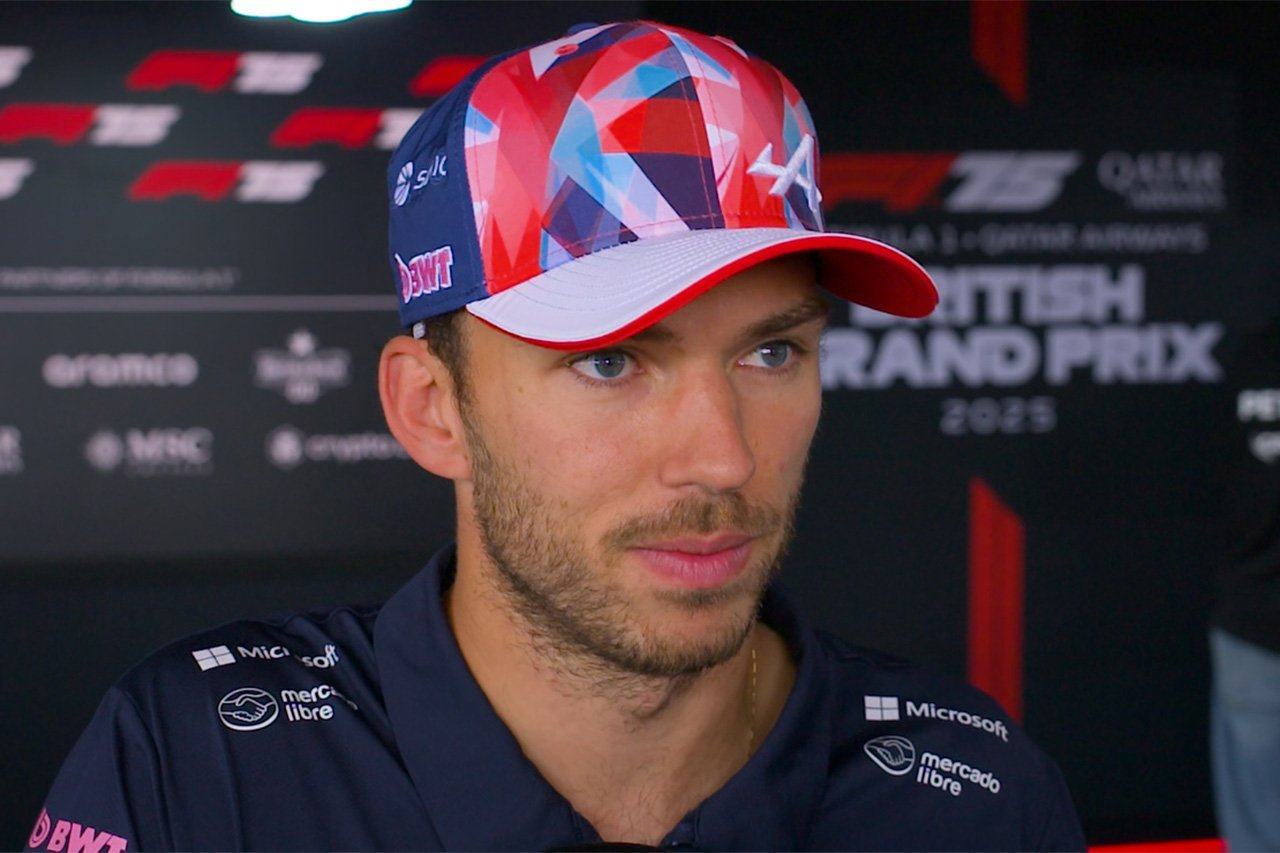 ピエール・ガスリー F1イギリスGP決勝「普段戦えない相手との勝負楽しめた」