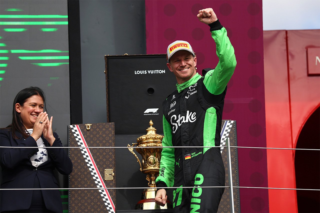 ザウバーF1代表 ヒュルケンベルグ絶賛「彼ほど表彰台が似合う男はいない」