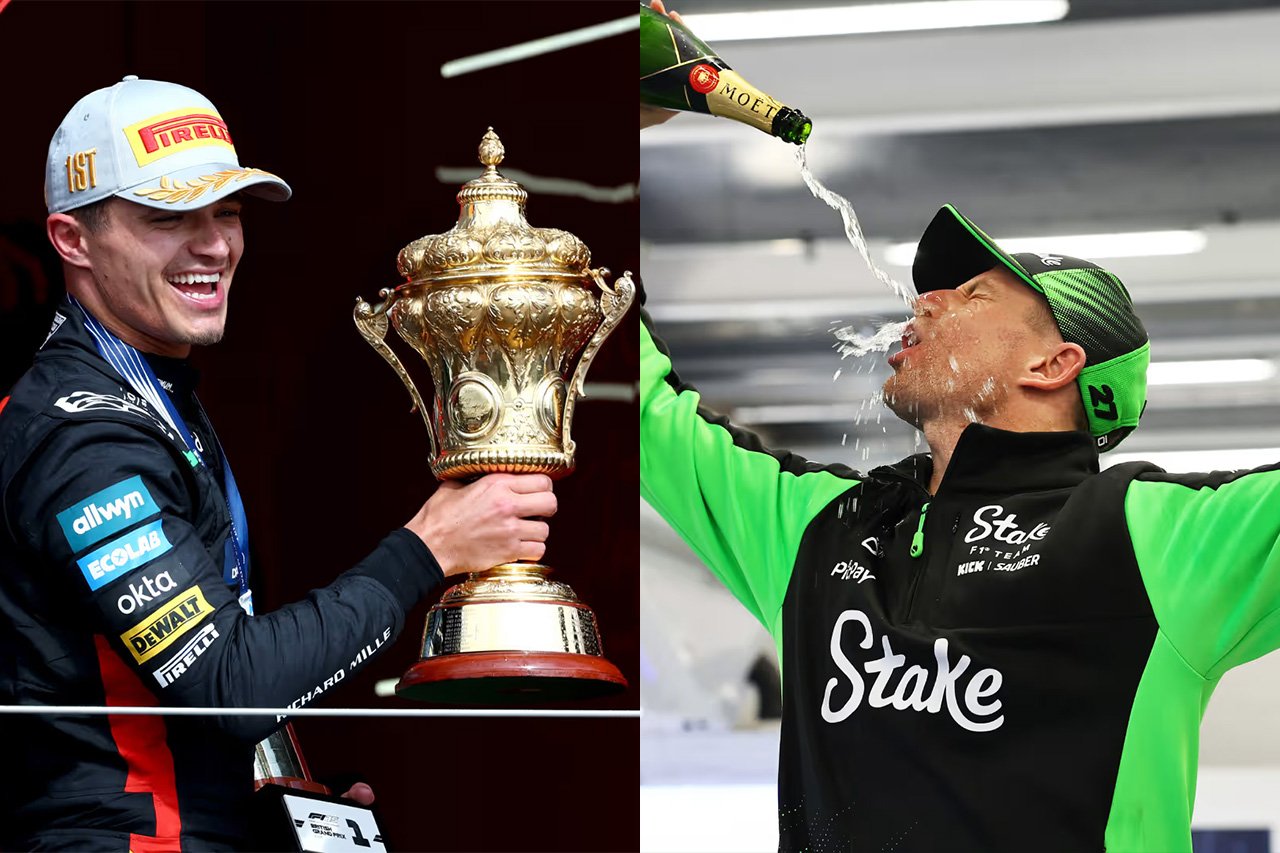 F1イギリスGP総まとめ:ノリスが母国初優勝 ヒュルケンベルグが初表彰台