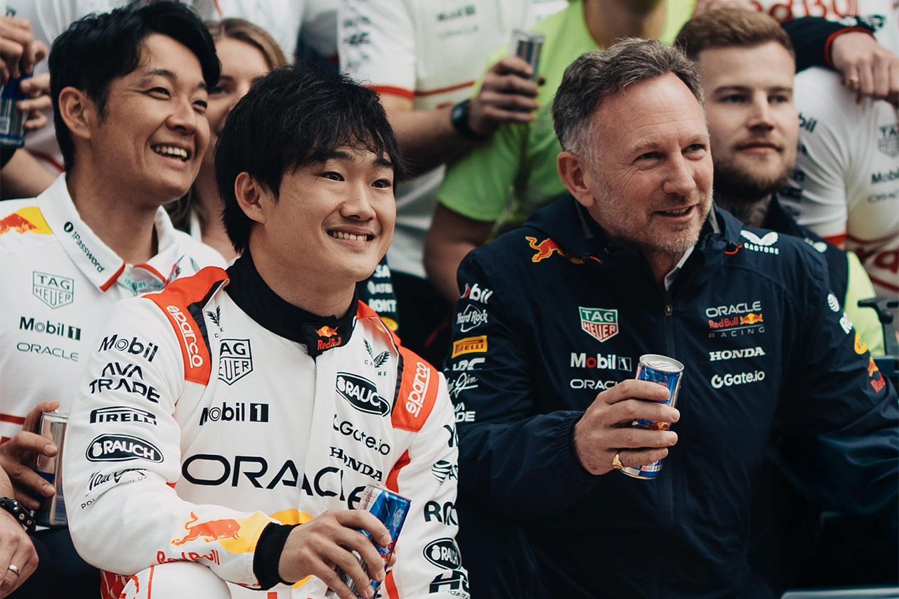 角田裕毅 ホーナー解任にコメント「レッドブルF1の一員にしてくれて感謝」