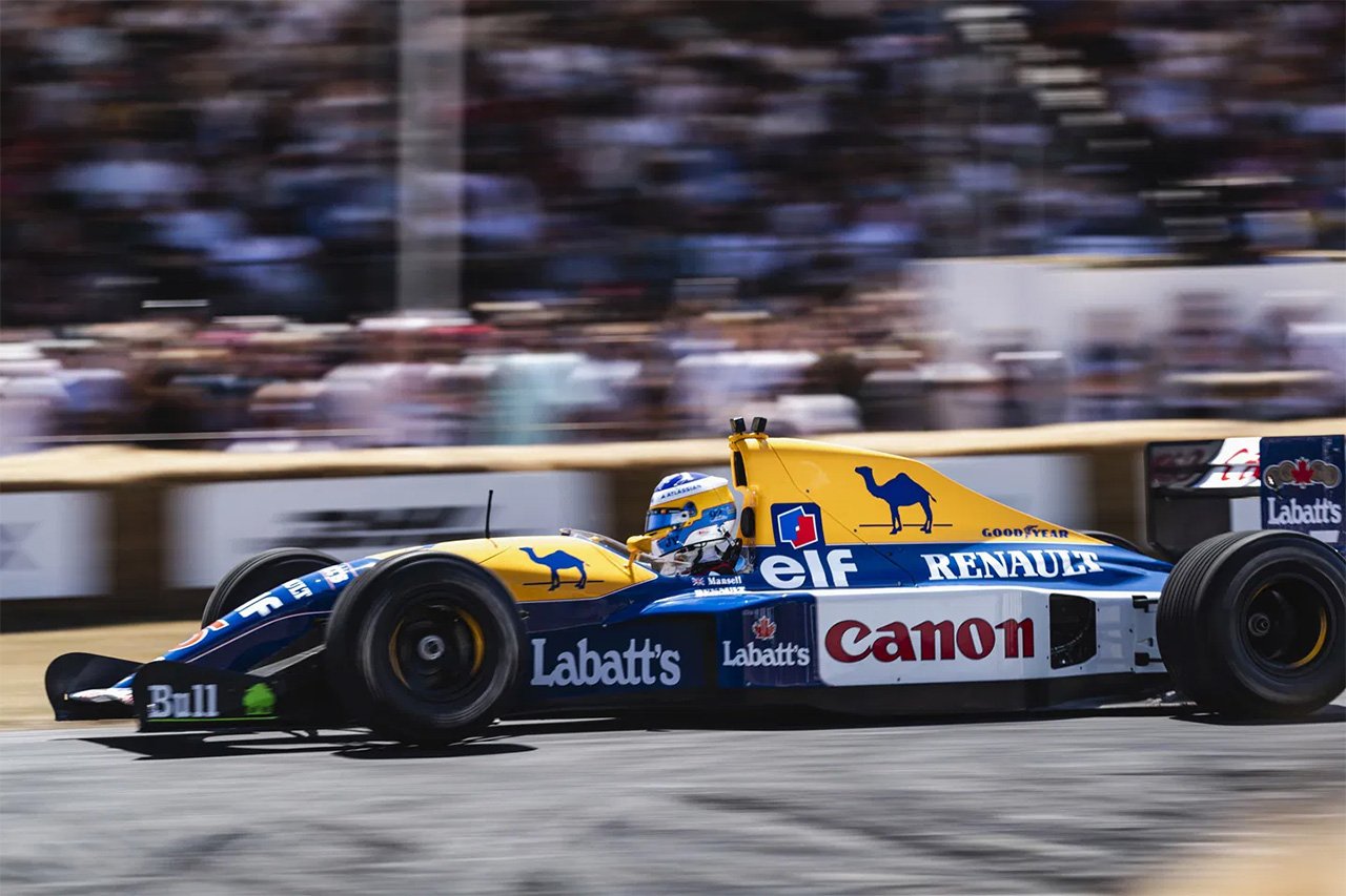 ウィリアムズF1代表 伝説のFW14Bをグッドウッドで運転「夢が叶った」