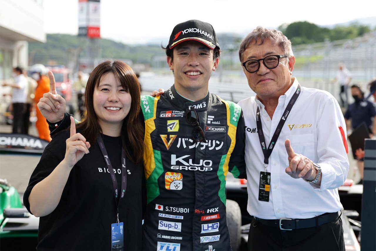 坪井翔が優勝「F1テストに向けダサい走りはできない」スーパーフォーミュラ