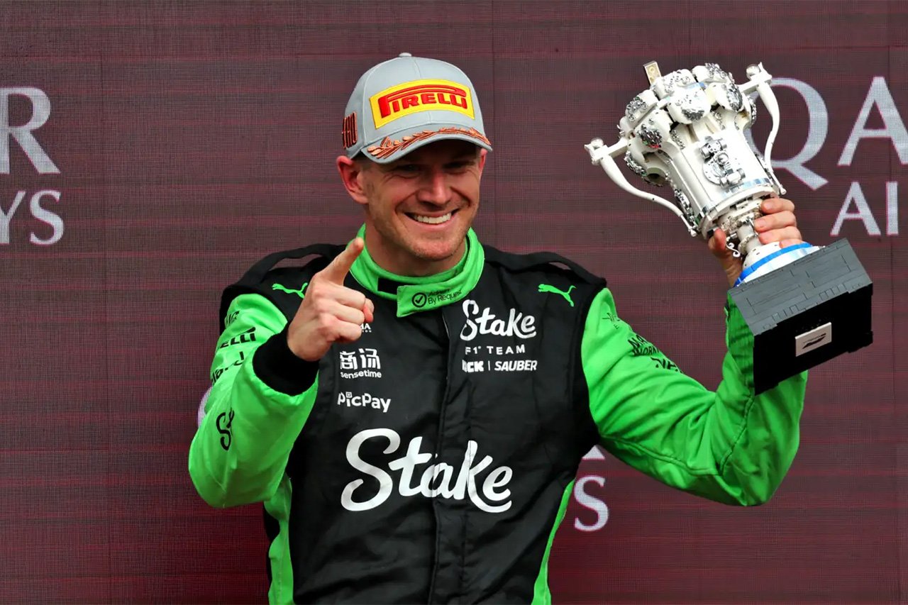 ニコ・ヒュルケンベルグ F1初表彰台にサインツが絶賛「常にトップ5の実力」