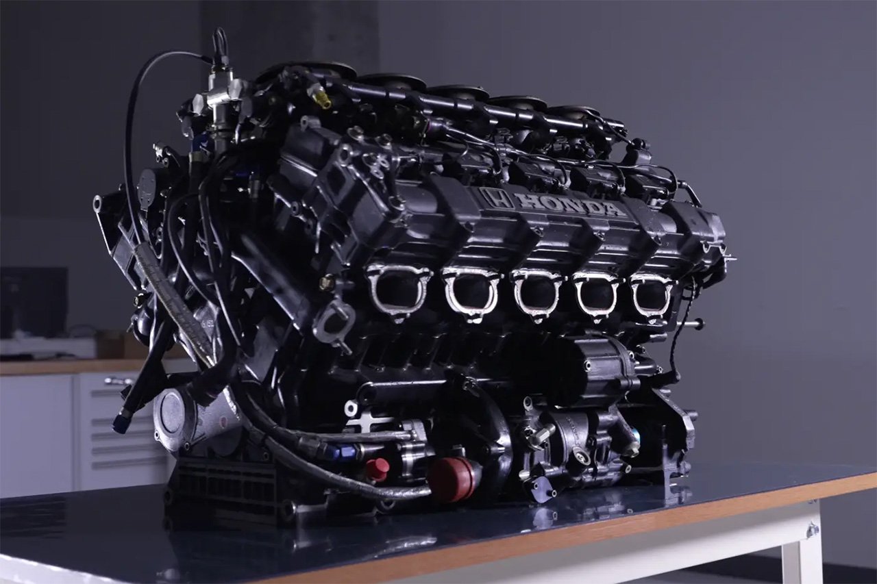 アイルトン・セナが使用したホンダ V型10気筒 F1エンジン