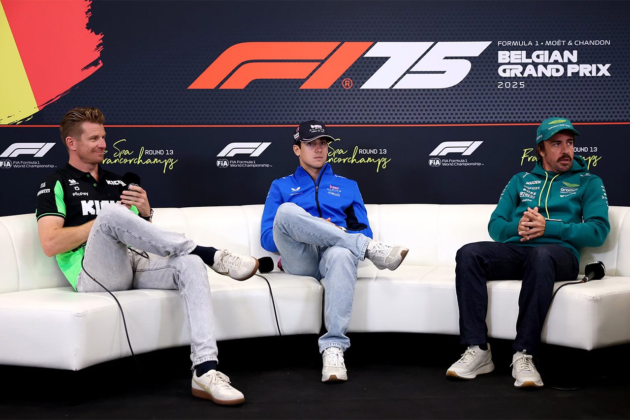 F1ベルギーGP:記者会見 Part.1 - ヒュルケンベルグ、コラピント、アロンソ