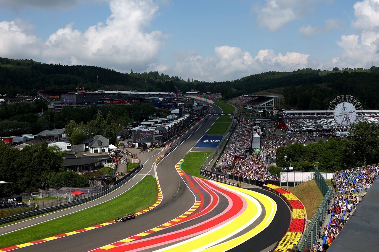 F1ベルギーGP スプリント予選：ライブタイミングTwitch配信