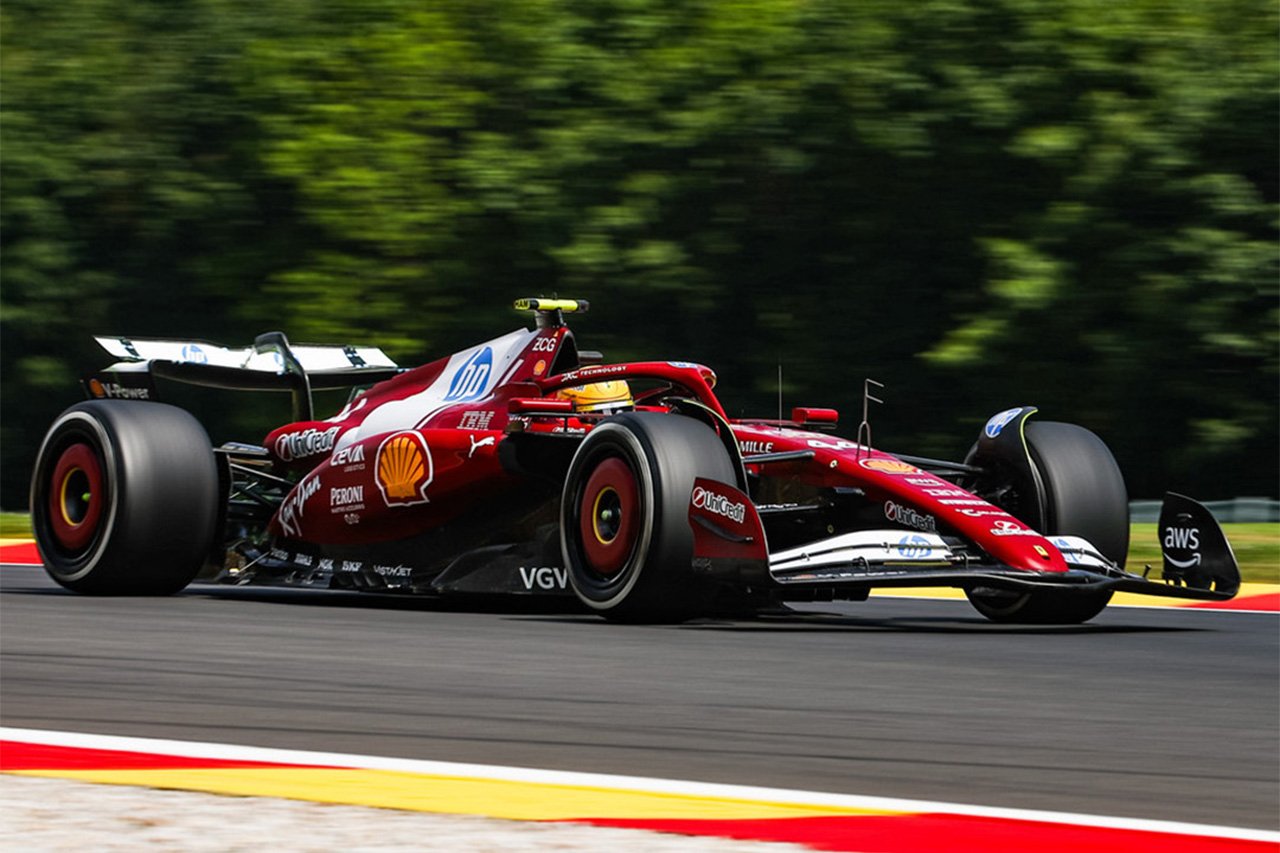 F1ベルギーGP スプリント予選 SQ1：角田裕毅は13番手通過 ハミルトン脱落