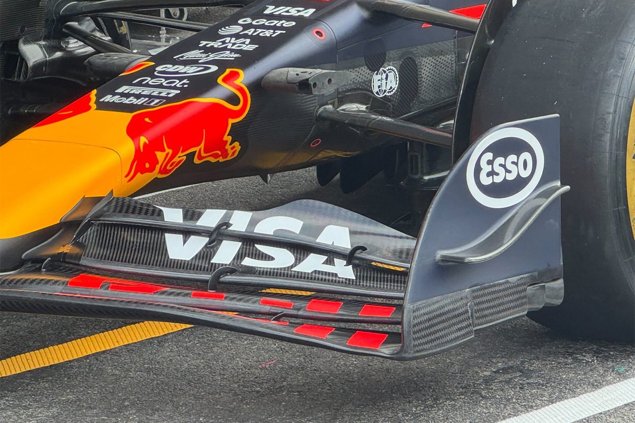 レッドブル・レーシング F1 ベルギーGP フロントウイング