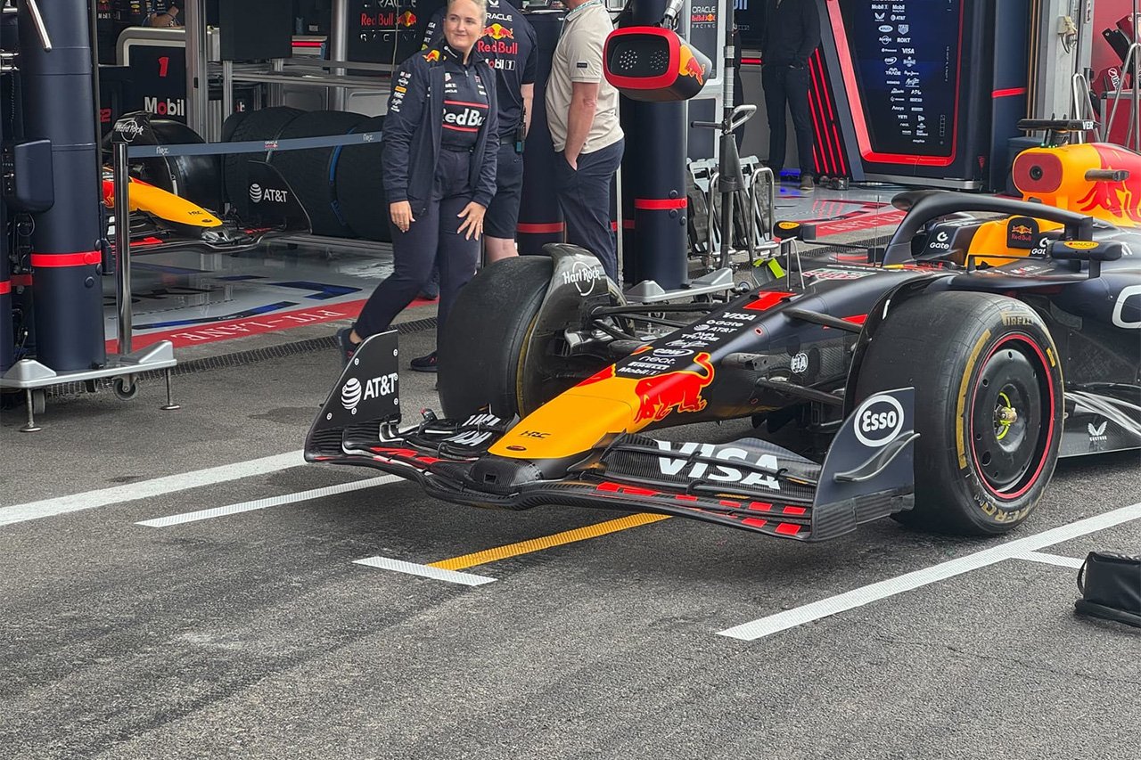レッドブル・レーシング F1 ベルギーGP フロントサスペンション