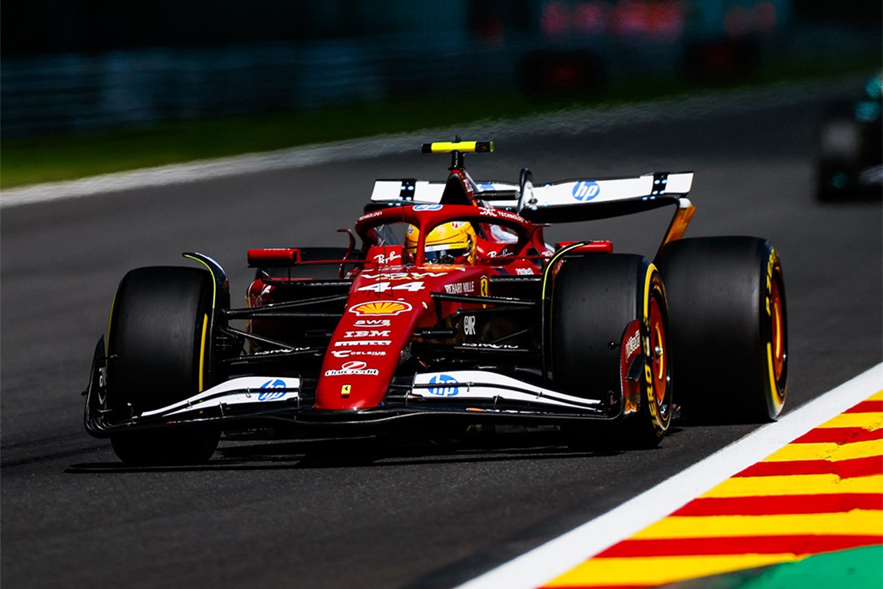 F1ベルギーGP 予選Q1：角田裕毅は13番手通過 ハミルトンとアントネッリ敗退