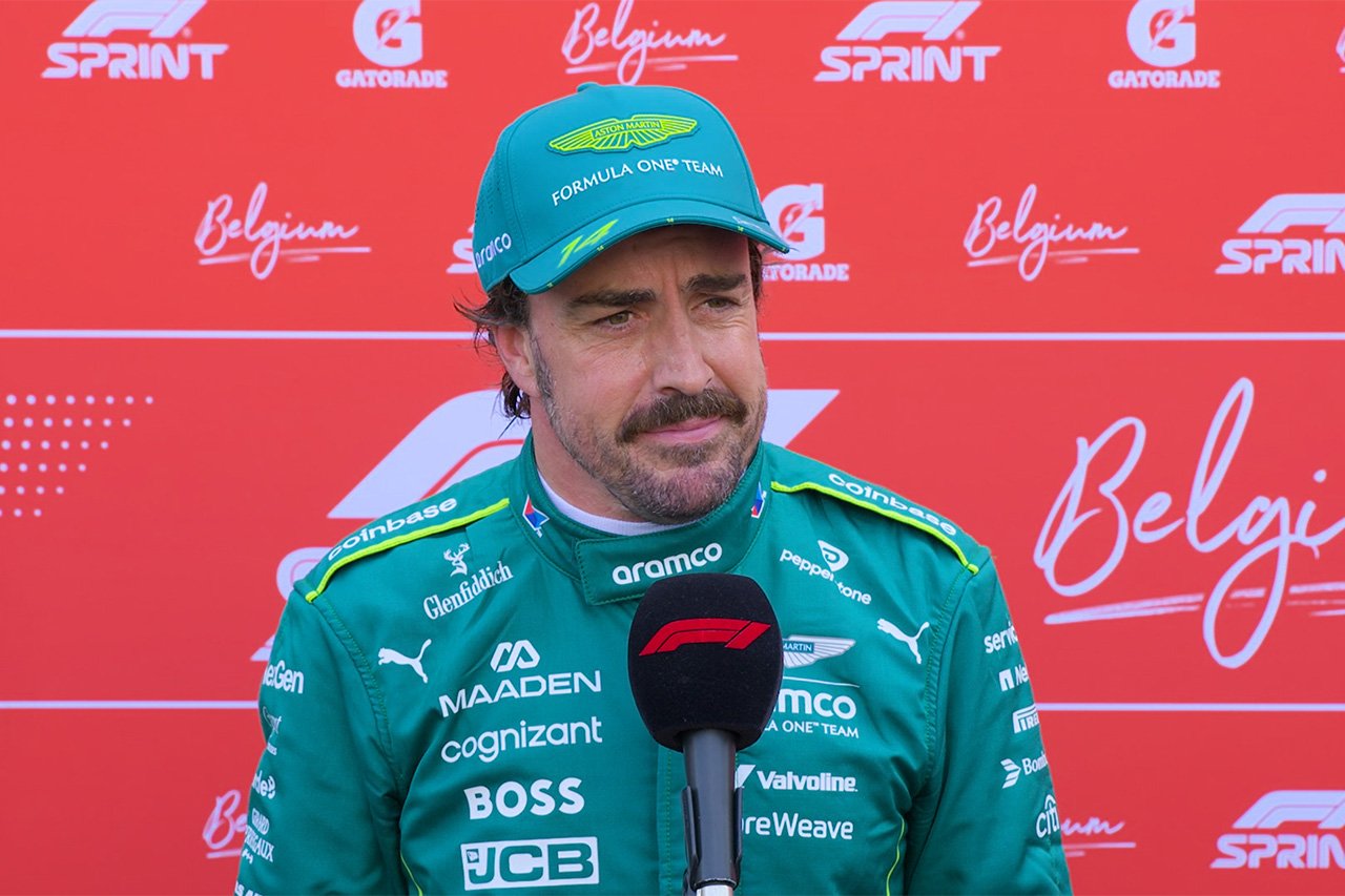 フェルナンド・アロンソ F1ベルギーGP スプリント予選「限界まで攻めた」
