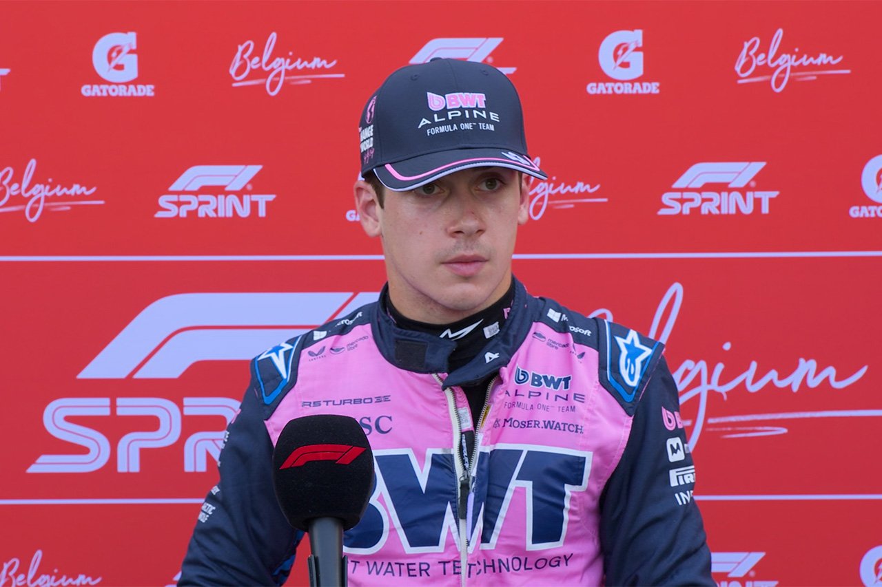 アルピーヌF1チーム ベルギーグランプリ