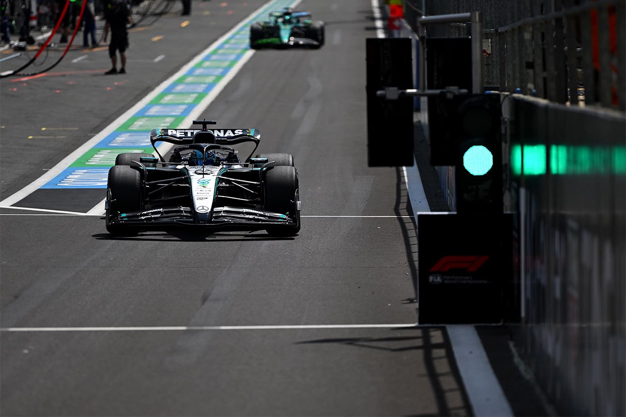 ジョージ・ラッセル(メルセデスAMG・ペトロナス・モータースポーツ) F1 ベルギーグランプリ