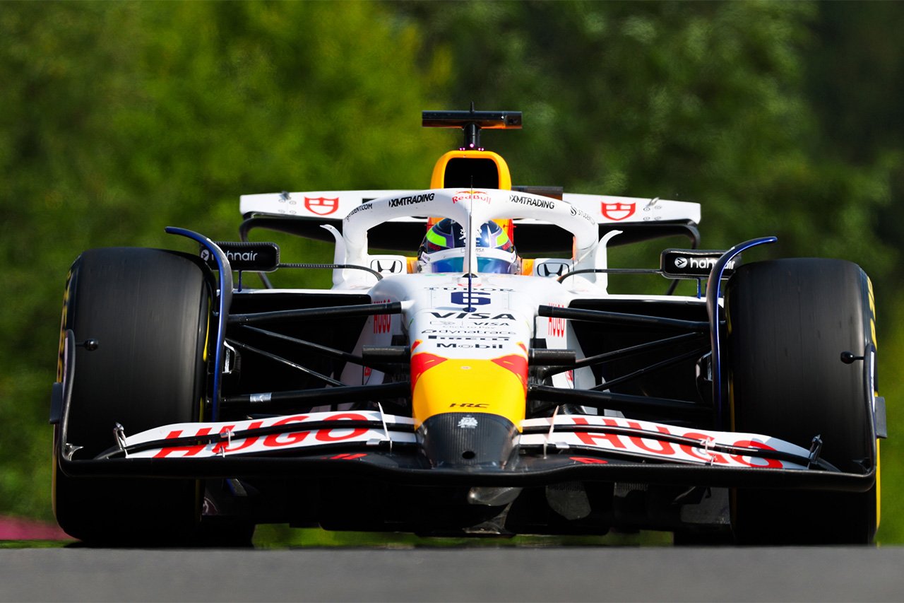 アイザック・ハジャー（ビザ・キャッシュアップ・RB・フォーミュラワン・チーム） F1 ベルギーグランプリ