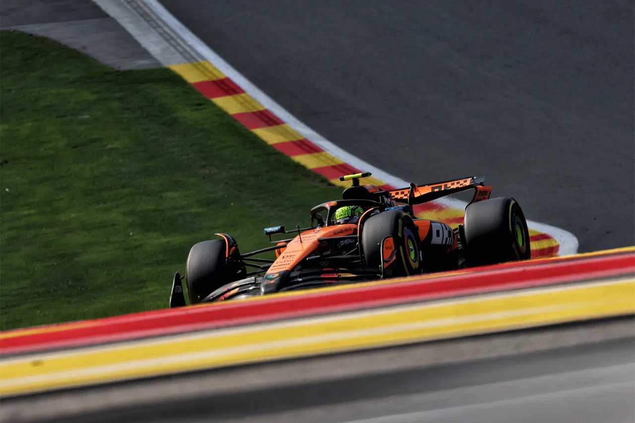 ランド・ノリス（マクラーレン） F1 ベルギーグランプリ