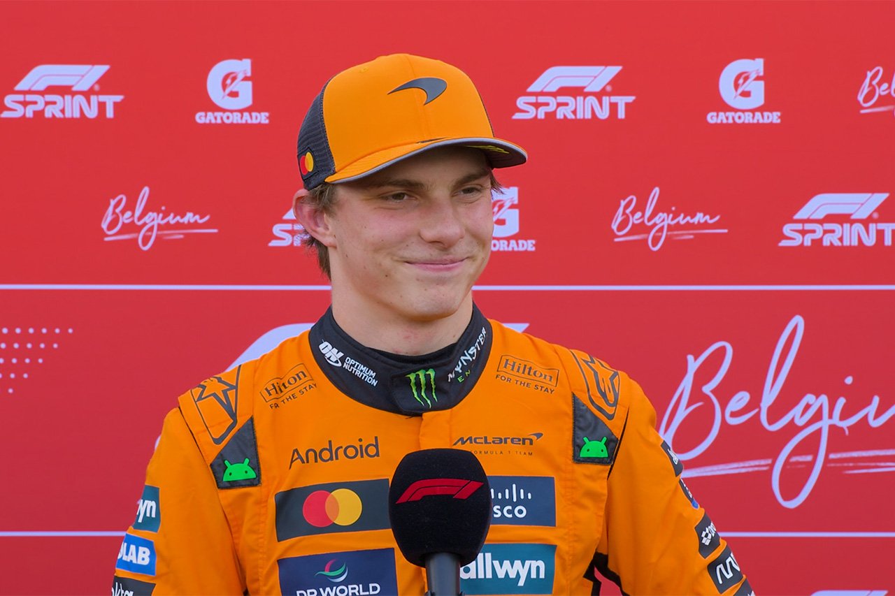 オスカー・ピアストリ F1ベルギーGP スプリント予選「正直ちょっと怖かった」