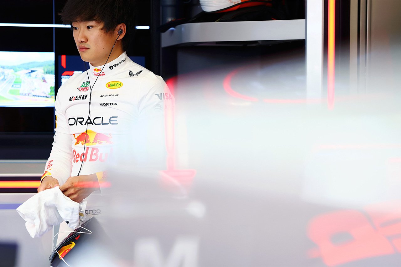 角田裕毅 レッドブル F1 ベルギーグランプリ