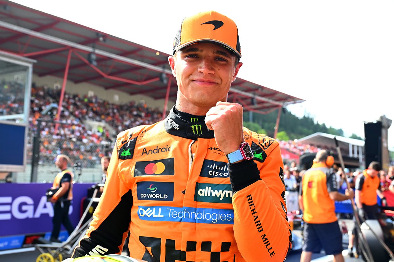 ベルギーグランプリ F1 ランド・ノリス