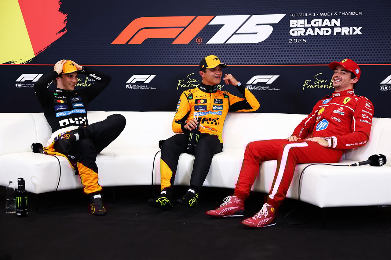 2025年F1 ベルギーGP 予選：トップ3インタビュー＆記者会見全文