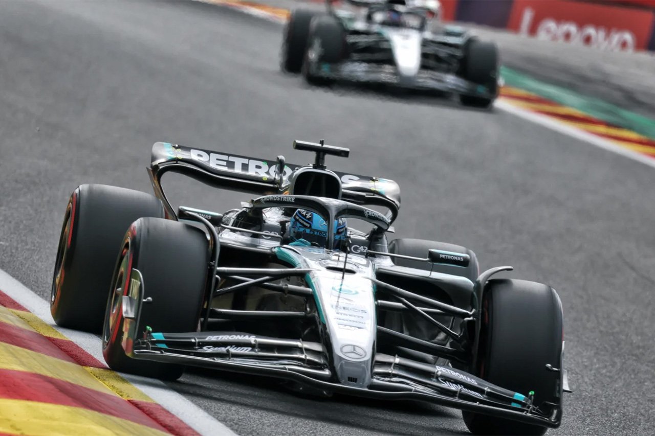 ジョージ・ラッセル(メルセデスAMG・ペトロナス・モータースポーツ) ベルギーGP F1