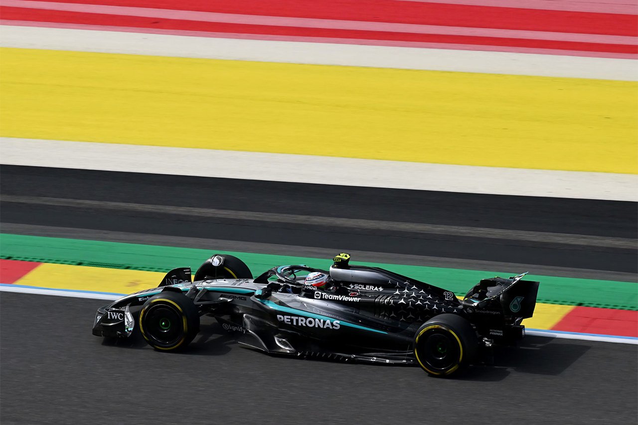 アンドレア・キミ・アントネッリ(メルセデスAMG・ペトロナス・モータースポーツ) ベルギーGP F1