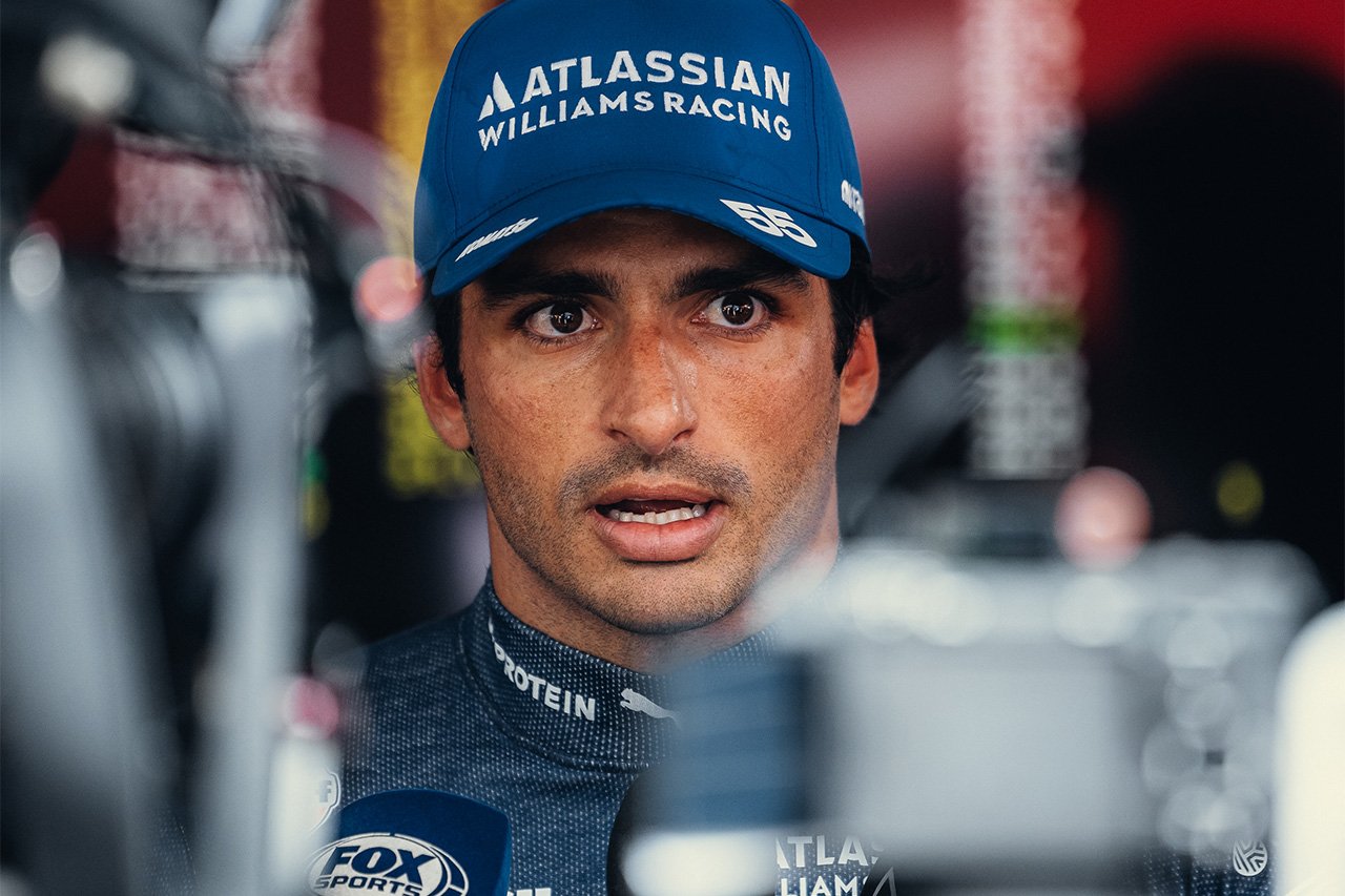 F1ベルギーGP:カルロス・サインツJr. セッティング変更でピットレーンスタート
