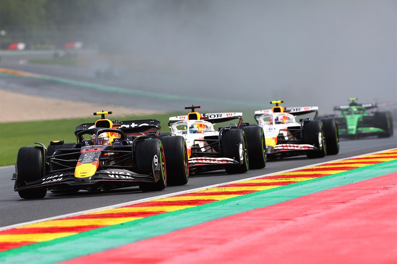 2025年F1ベルギーGP 決勝 ハイライト動画:角田裕毅は13位に沈む