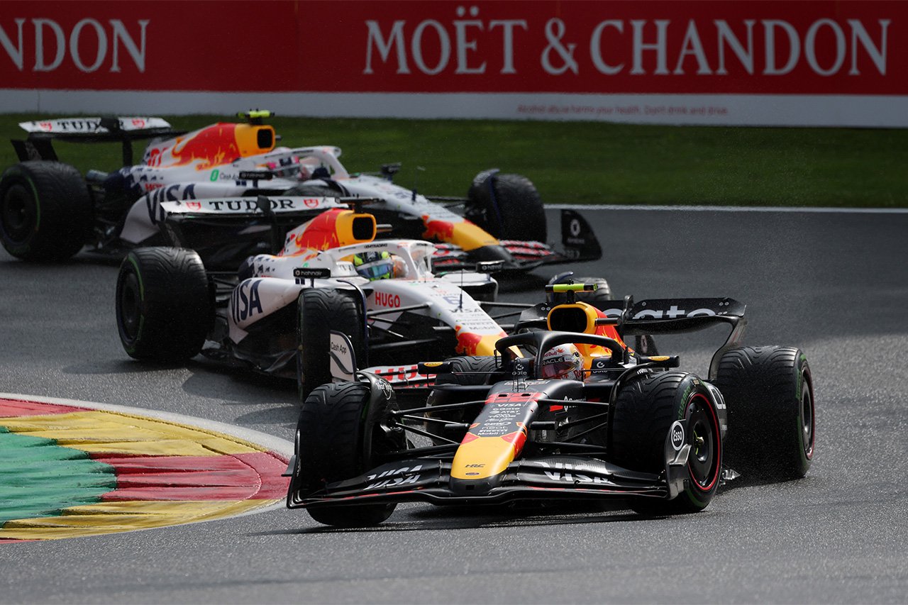 角田裕毅は13位 … 2025年F1 ベルギーGP 決勝:結果・タイムシート