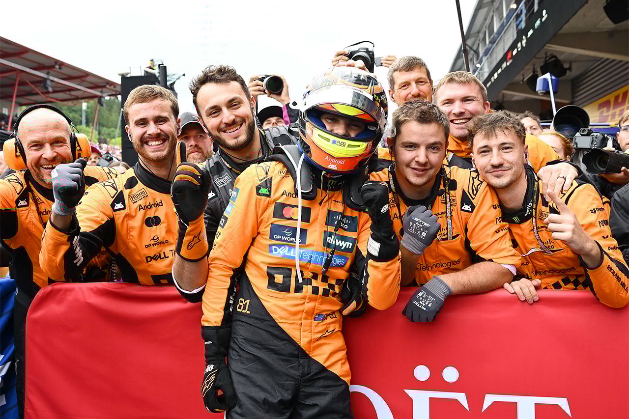オスカー・ピアストリ(マクラーレン) ベルギーGP F1 ベルギーグランプリ